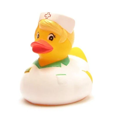 Abbildung von Ente Krankenschwester blond