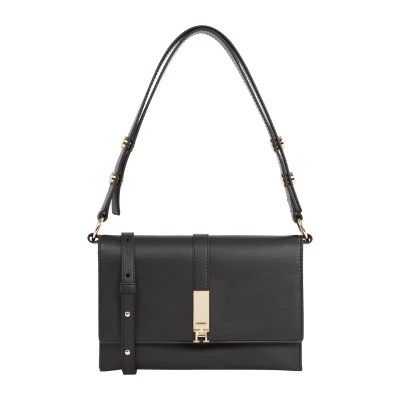 Abbildung von Tommy Hilfiger Heritage Shoulder BAG Handtasche, Damen, Größe: One Size, Black