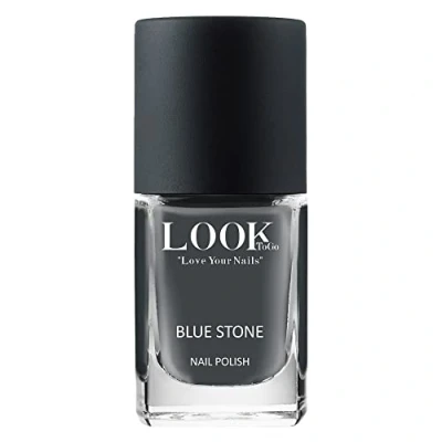 Abbildung von Look To Go veganer Nagellack BLUE STONE 21 free &amp; PETA approved Made in Germany 12ml