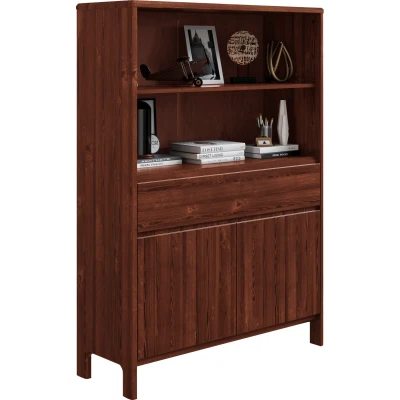 Abbildung von Home affaire Regal &quot;Luven&quot;, zertifiziertes Massivholz, Breite 98 cm