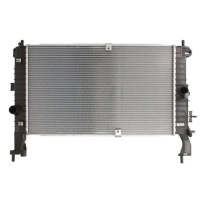 Abbildung von KOYORAD PL462547 Kühler, Motorkühlung Aluminium für Fahrzeuge mit Schaltgetriebe 600mm 370mm 28mm Dichtungen Kühlrippen mechanisch gefügt