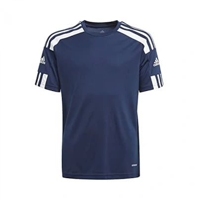 Abbildung von adidas Performance Squad Unisex Tshirt print für Kinder, Größe: 140, Team navy blue/white