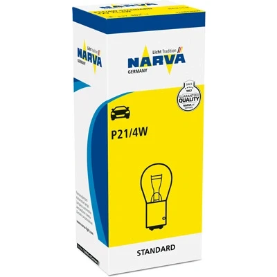 Abbildung von NARVA 178813000 Glühlampe, Brems /Schlußlicht P21/4W 12 21/4 VOLKSWAGEN: Touareg I, Passat B5 GP Variant, up! Schrägheck