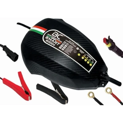 Abbildung von BC Battery Controller SMART 2000+, Intelligentes Batterieladegerät und Erhaltungsladegerät für alle 12V Blei Säure Autobatterien Motorradbatterien, 2 Amp