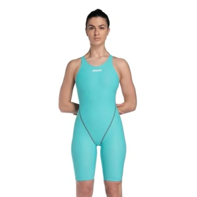 Abbildung von arena Damen Powerskin St Next Ob. One Piece Swimsuit, Blau, 32 EU