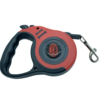 Abbildung von AC Milan Unisex Adulto Pet Leash Hundeleine, Nero, Taglia unica
