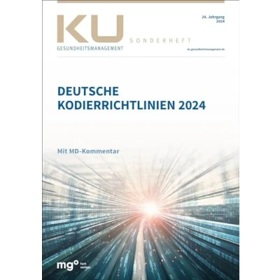 Abbildung von Deutsche Kodierrichtlinien 2024 mit MD Kommentar