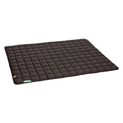 Abbildung von Doctor Bark Hundedecke weiche, hochwertige Hundematte für sehr große Hunde, robuste Indoor Outdoor Liegedecke, waschbar bis 95C (Gr. XXL, Braun)