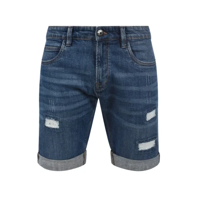 Abbildung von Indicode Jeans Idhallow Shorts, Herren, Größe: Large, Blue