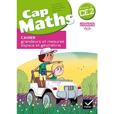 Abbildung von Cap Maths 2016: Cahier de geometrie et mesure CE2