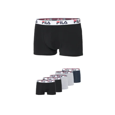 Abbildung von Fila Boxershorts, (Spar Packung, 5 St.), mit Logobund