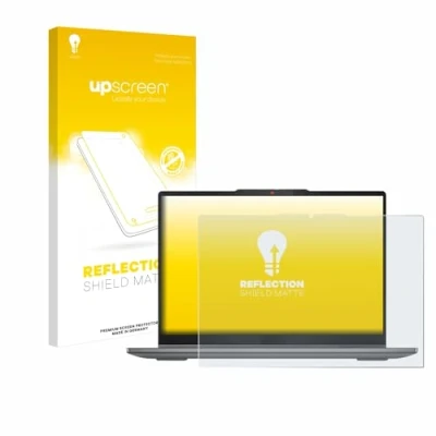 Abbildung von upscreen Entspiegelungs Schutzfolie für Lenovo IdeaPad 5 2 in 1 14AHP9 Displayschutz Folie Matt [Anti Reflex, Anti Fingerprint]
