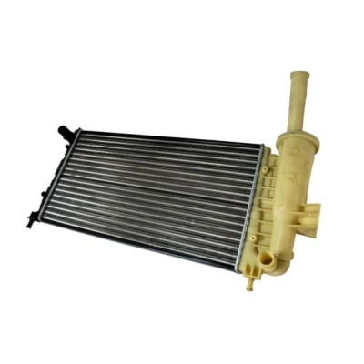 Abbildung von THERMOTEC D7F016TT Kühler, Motorkühlung Aluminium, Kunststoff 580 316 20 Schaltgetriebe Kühlrippen mechanisch gefügt PEUGEOT: 206 Schrägheck