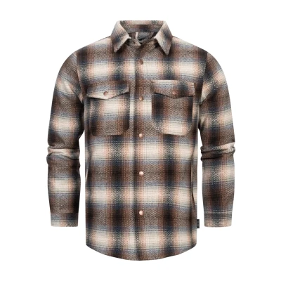 Abbildung von Indicode Jeans Henderson Übergangsjacke, Herren, Größe: Large, Coffee bean