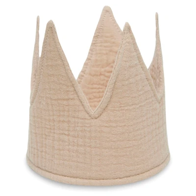 Abbildung von Jollein Geburtstagskrone Stoff Beige