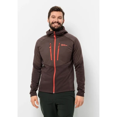 Abbildung von Jack Wolfskin Alpgrat PRO INS FZ M Outdoorjacke, Herren, Größe: Large, Red earth