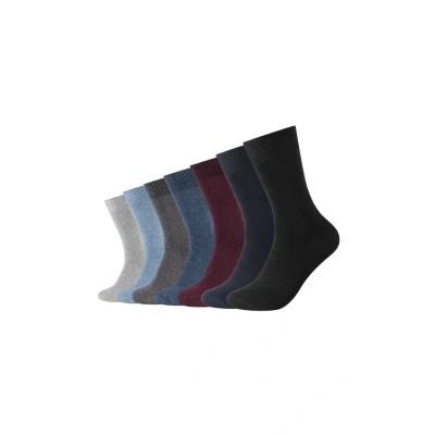 Abbildung von camano Comfort IN BOX 7 PACK Socken, Damen, Größe: 39 42, Light grey mix