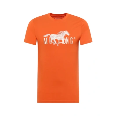 Abbildung von Mustang Tshirt print, Herren, Größe: Large, Marine