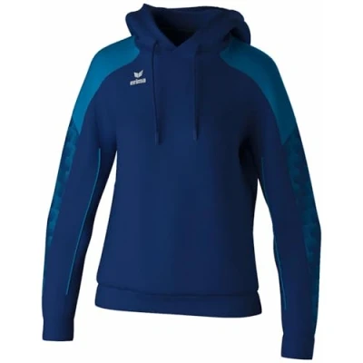 Abbildung von Erima Damen EVO STAR Kapuzenpullover (1072433), new navy/mykonos blue, 36