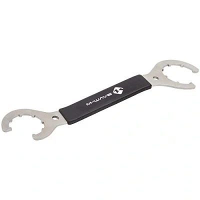Abbildung von M Wave Unisex Erwachsene LR E Motor Verschlussring Werkzeug, schwarz/Silber