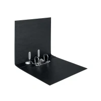 Abbildung von Leitz Qualitäts Ordner 180, 10er Pack, A4, 5 cm Rückenbreite, 100 Prozent recyclebar, CO2 kompensiert, Umweltfreundlich, Qualitativ hochwertig, Recycle Serie, Schwarz, 10190095