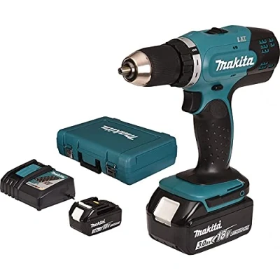 Abbildung von Makita DDF453RFE, Handbohrmaschine, 1,3 cm, 3,6 1,5 mm, 400 RPM