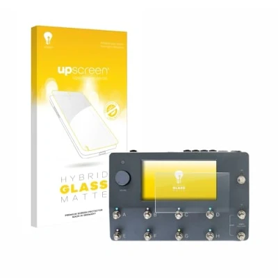 Abbildung von upscreen Entspiegelungs Schutzglas für Neural DSP Quad Cortex Schutzfolie Matt, Glas Folie [mattierend, 9H Panzerschutz, Anti Fingerprint]