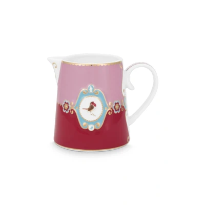 Abbildung von PIP STUDIO Love Birds Medallion Krug rot/pink 270ml