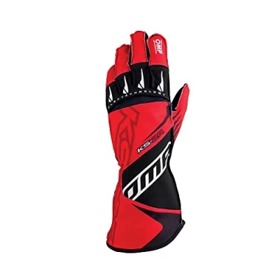 Abbildung von Omp KS 2R Handschuhe MY2022 rot/schwarz Größe S