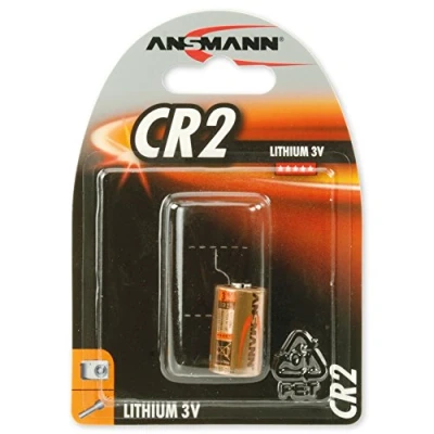 Abbildung von ANSMANN Lithium Batterie CR2 (3V) für Garagentoröffner, Alarmanlage, Miniradio, Funkauslöser Kamera, Messgeräte, Klingel usw..