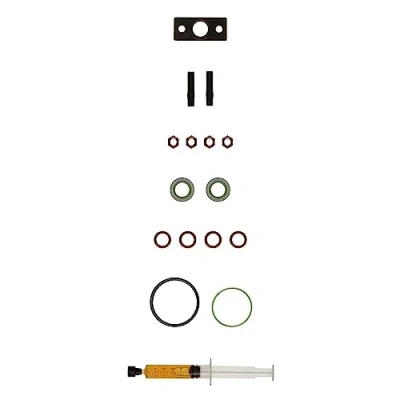 Abbildung von AJUSA JTC12014 Montagesatz, Lader with studs, syringe oil mit Dichtungen PEUGEOT: Partner II Tepee, 207 Schrägheck, 308 I SW, FIAT: Scudo