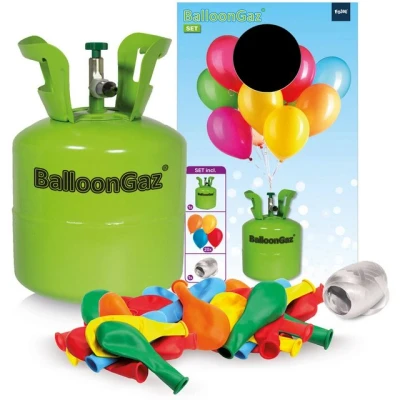 Abbildung von Helium Flasche einweg für 30 Luftballons