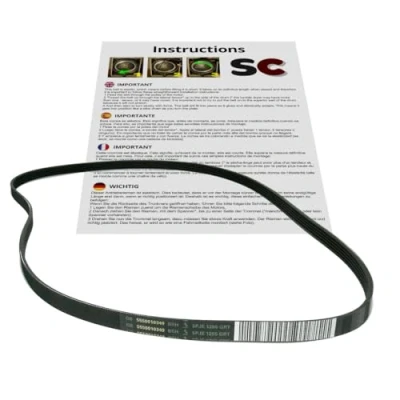 Abbildung von SC Solocorreas Waschmaschinenriemen 5PJE 1255 (5500002576)