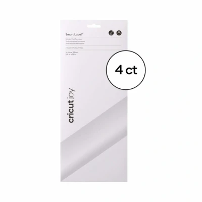 Abbildung von Cricut Joy Smart Vinyl Permanent 4 sheets (Writable White)