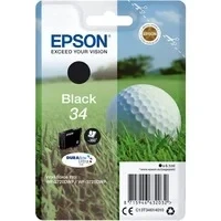 Abbildung von Epson 34 schwarz tintenpatrone 6,1ml C13T34614010 original