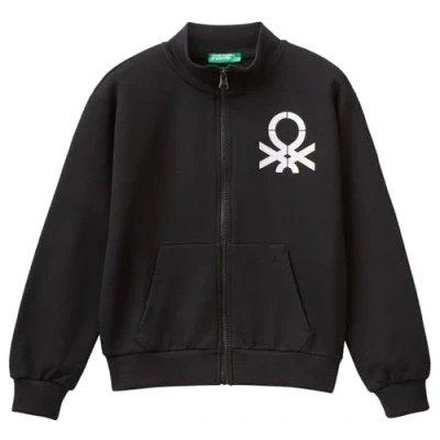Abbildung von United Colors of Benetton Strickjacke für Kinder, Größe: 168, Black
