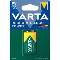 Abbildung von varta 56722101401 e block 9V akku 200MAH ni mh passend für rechargeable power