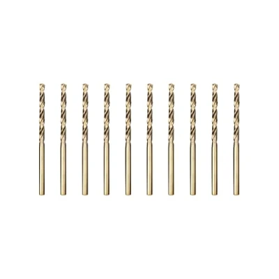 Abbildung von Meccion HSS Metallbohrer Professional Geschliffen Kobalt 10pcs 1.5mm Spiralbohrer fur Edelstahl und Metall