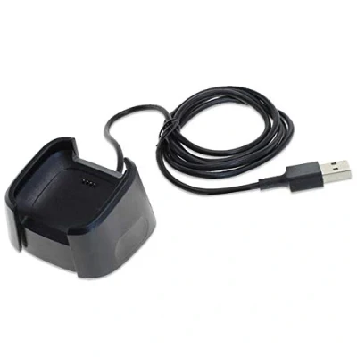 Abbildung von mtb more energy USB Ladekabel kompatibel mit Fitbit Versa 2 (FB507) ersetzt Original Kabel FB160RCC Ladeschale Ladestation Ladeadapter Dock