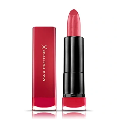 Abbildung von Max Factor Marilyn Monroe Berry Red Lippenstift Für helle und mittlere Hauttöne mit kühlem Unterton Langanhaltender, feuchtigkeitsspendender, roter starker Deckkraft