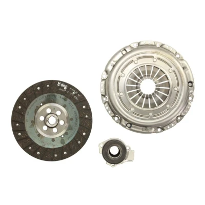 Abbildung von VALEO 834089 Kupplungssatz KIT3P (CSC) mit Kupplungsdruckplatte, Zentralausrücker Kupplungsscheibe 228 OPEL: Astra H Caravan, Meriva A
