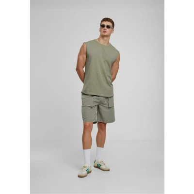 Abbildung von Urban Classics Herren T Shirt Open Edge Sleeveless Tee, ärmelloses für Männer, Rundhals, Baumwolle, erhältlich in vielen Farben, Größen XS 5XL