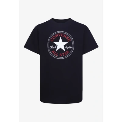 Abbildung von Converse CORE Chuck Patch TEE Tshirt print für Kinder, Größe: 132/147, Black