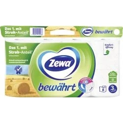 Abbildung von Zewa Toilettenpapier bewährt 3 lagig