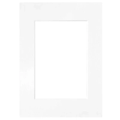 Abbildung von nielsen Passepartout Premium Karton 2,0 mm, Außenformat 13x18 cm für Bildformat 9x13 cm, weiß