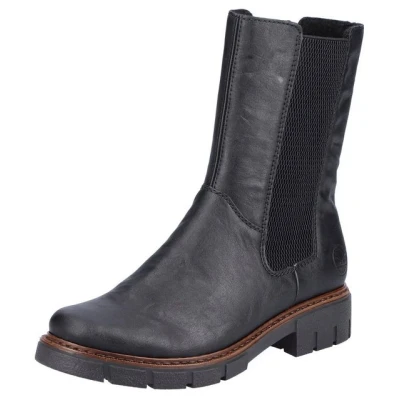 Abbildung von Rieker Stiefelette, Damen, Größe: 42, Schwarz Schuhe