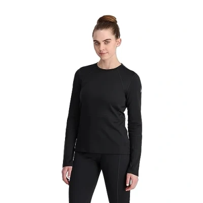 Abbildung von Spyder Charger CREW Sweatshirt, Damen, Größe: Large, Black