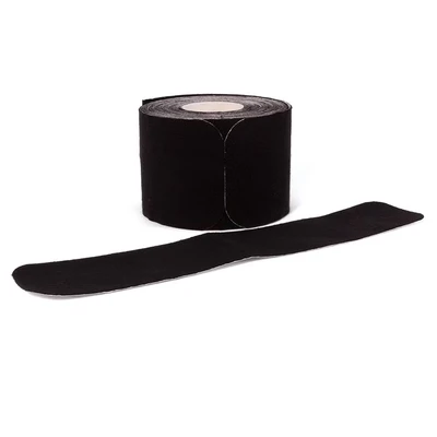 Abbildung von Axion Kinesiologie Tape PRECUT, 20 vorgeschnittene Sport Tapes 25 x 5 cm in schwarz (1 St) wasserfest hautfreundlich elastisch, Kinesio selbstklebend