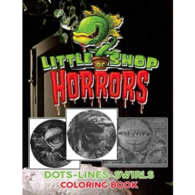Abbildung von Little Shop Of Horrors Dots Lines Swirls Coloring Book: Fantastic Adults New Kind Activity Books