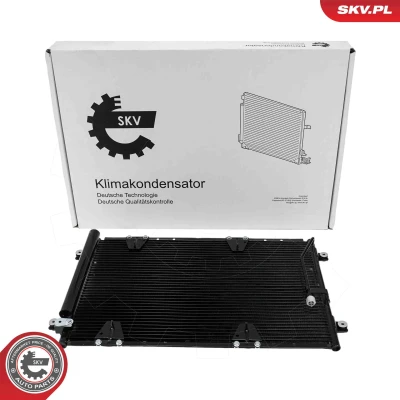 Abbildung von ESEN SKV 86SKV265 Klimakondensator ohne Trockner Aluminium 617mm
